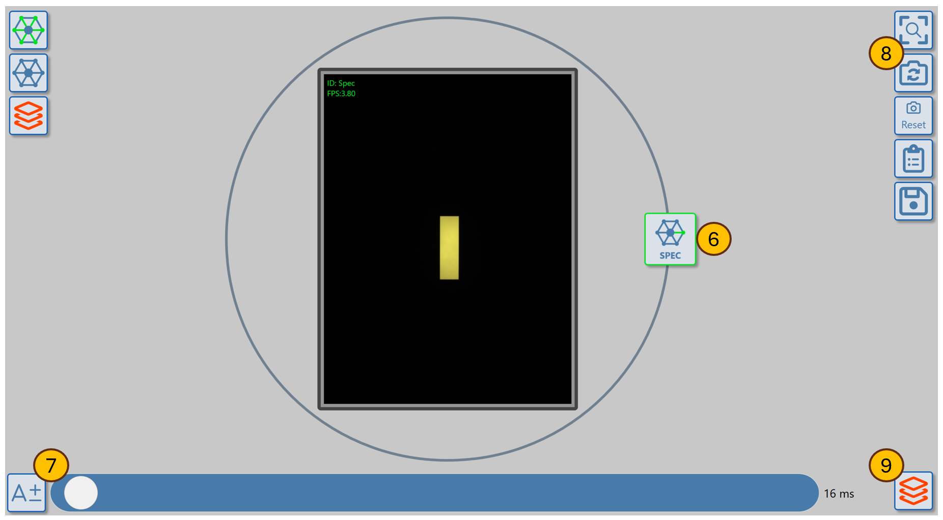 Visual demo specular camera Visual demo specular camera