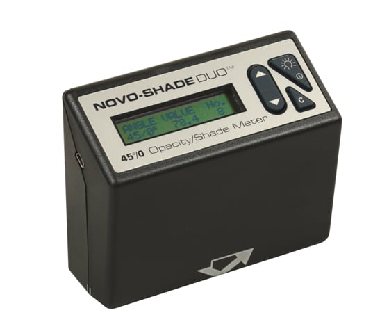 Kalibrierplatte für Novo Shade Duo (Version 2004-2010)