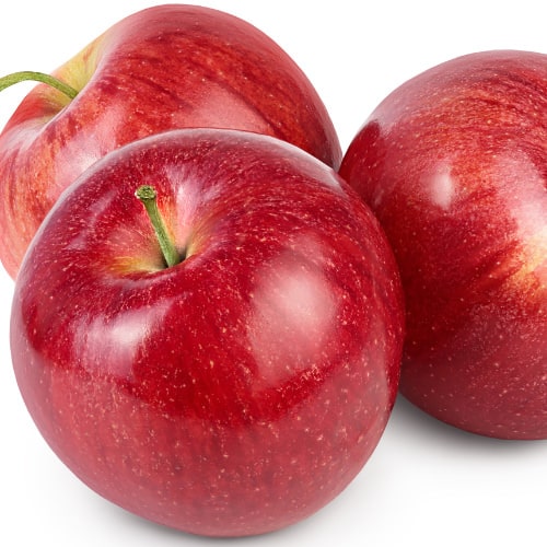 Novo curve red apples