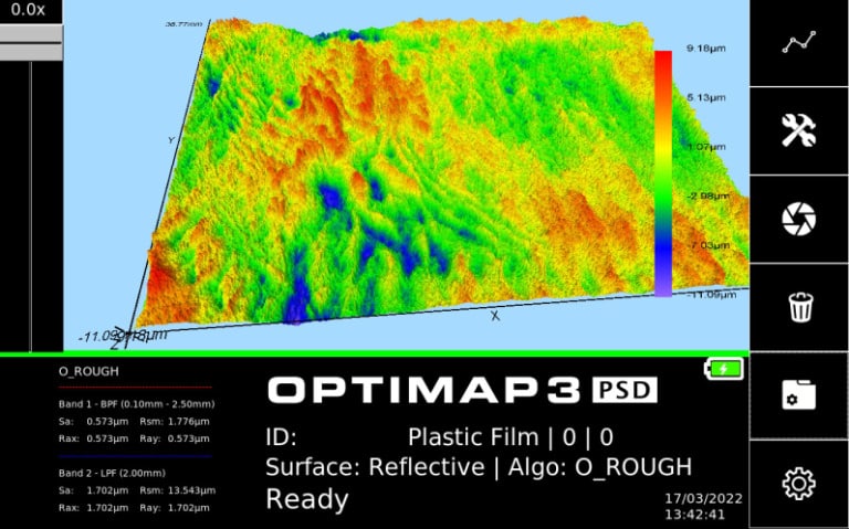 optimap 3 screen