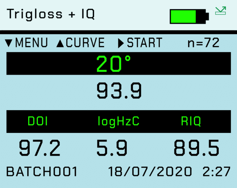 STORED DATA MEASUREMENT