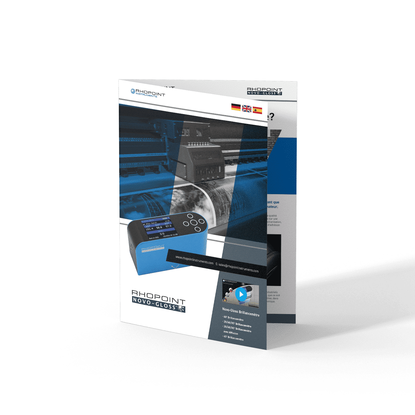 Novogloss Glossmeter Datasheet
