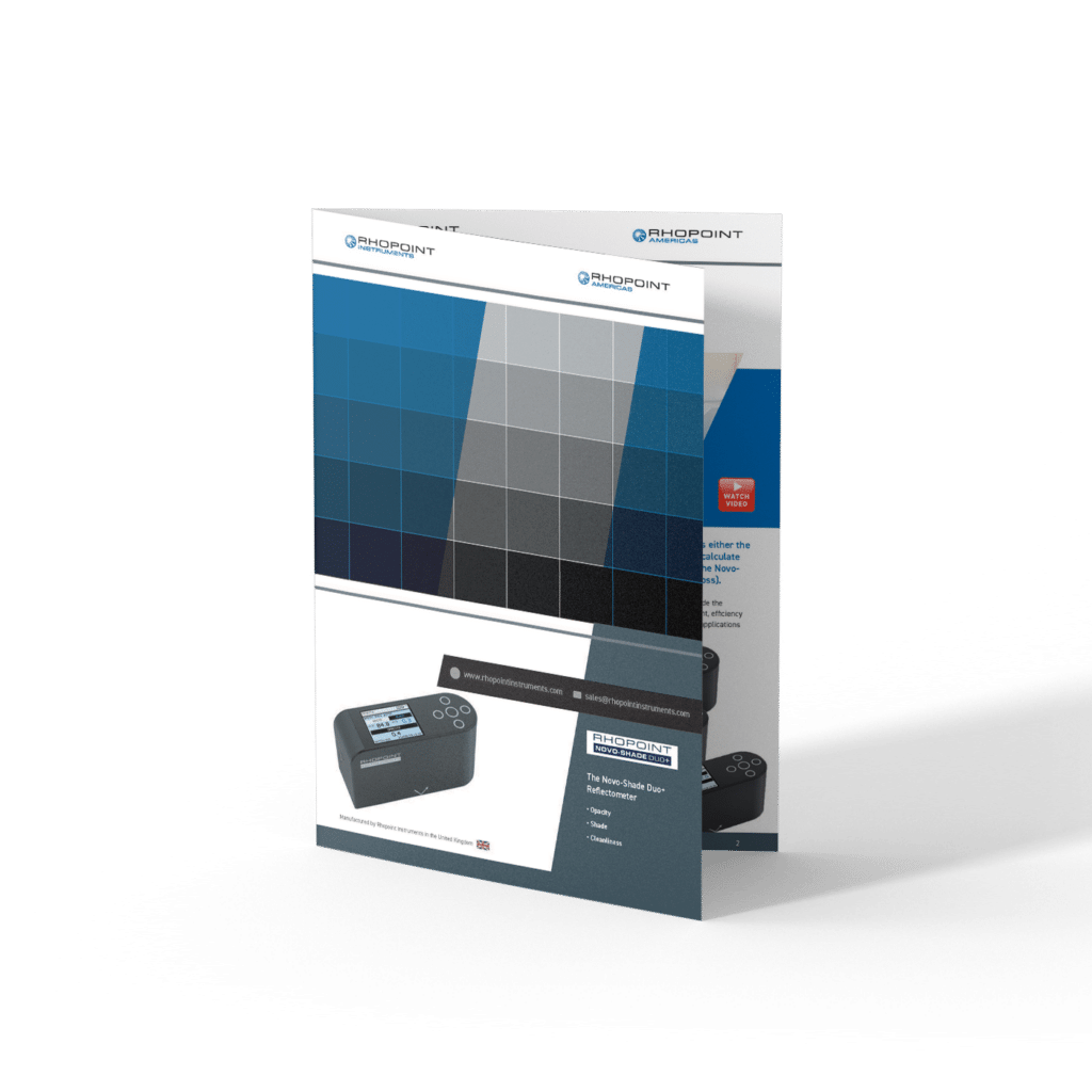 Novo shade datasheet