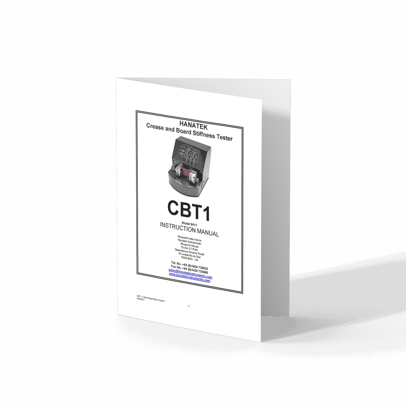 CBT1 Manual English