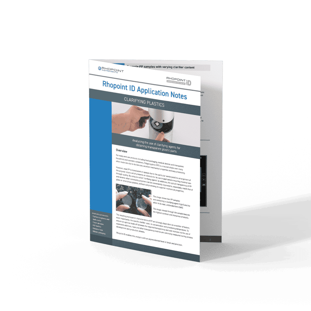Rhopoint ID application notes