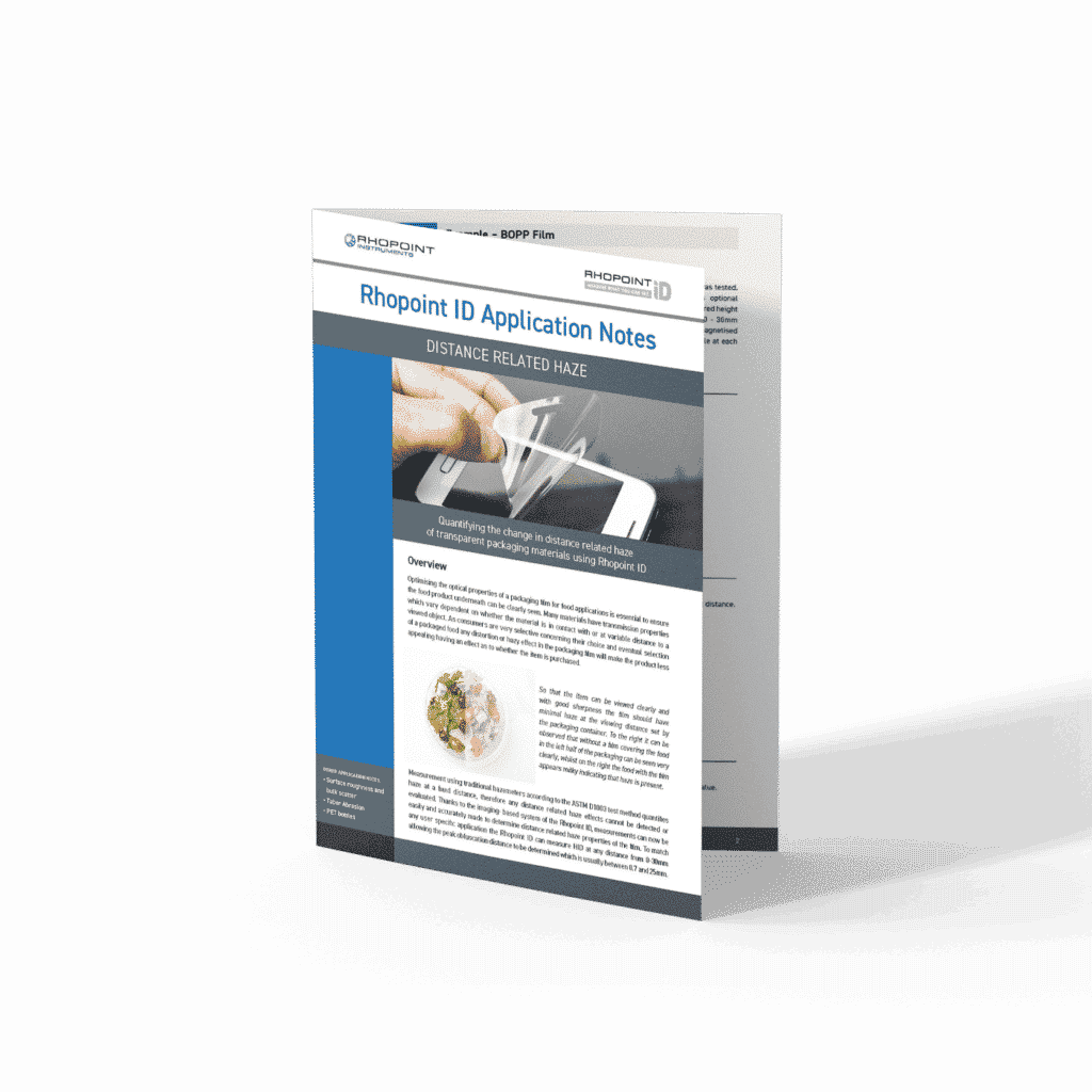 Rhopoint ID application notes