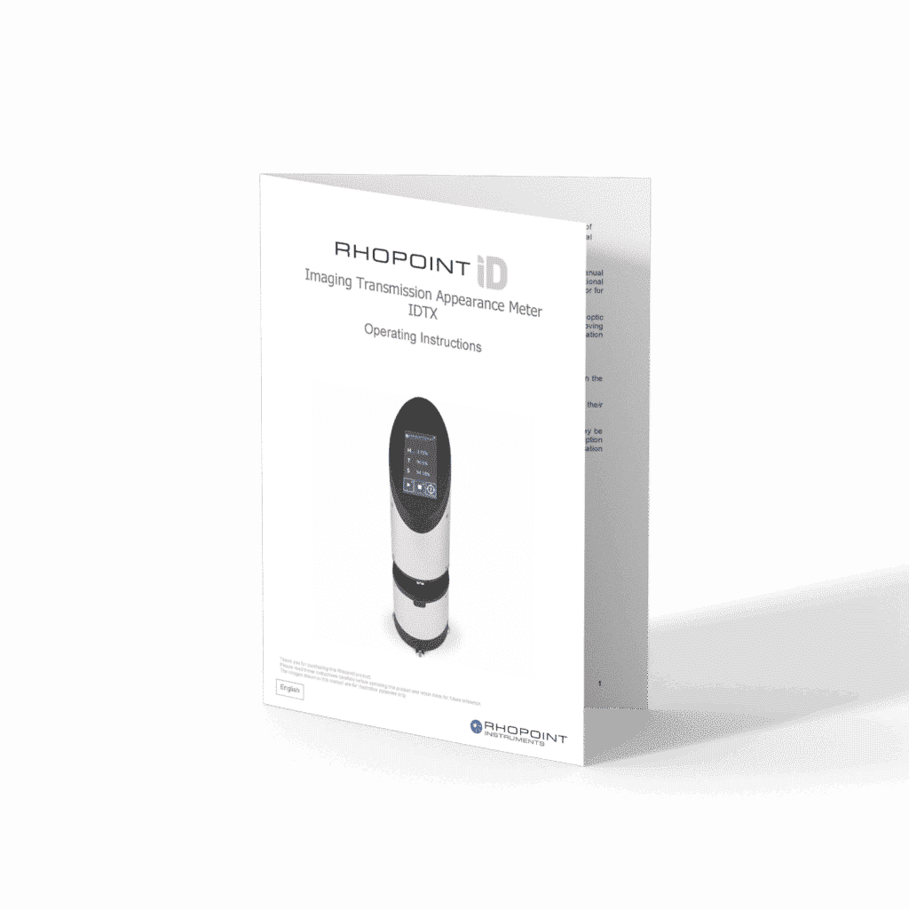 Rhopoint ID Manual English