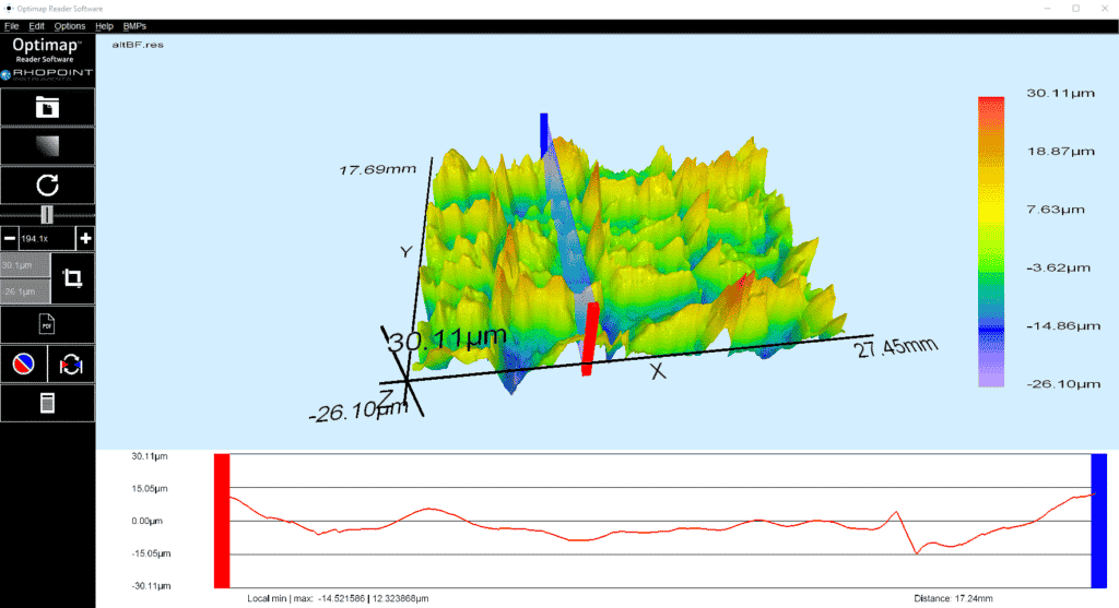 Optimap reader software