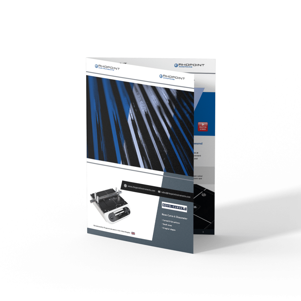 Rhopoint Novo-Curve 4 Datasheet Mockup (English)